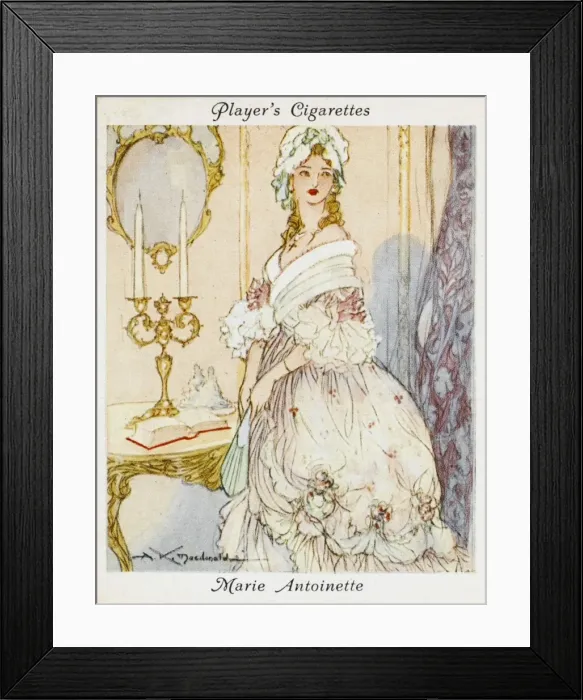 Framed Print : Marie Antoinette / Macdona Framed Print : Marie Antoinette / Macdona