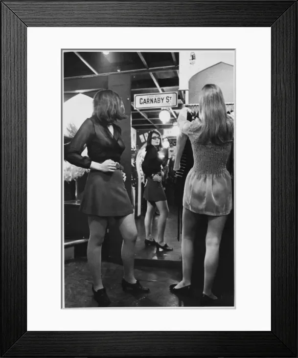 Framed Print : Carnaby Street Boutique Framed Print : Carnaby Street Boutique