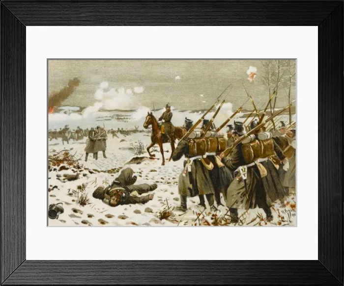 Framed Print : Battle of Lisaine Framed Print : Battle of Lisaine