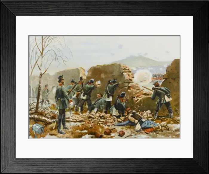 Framed Print : Attacking Paris 1871 Framed Print : Attacking Paris 1871