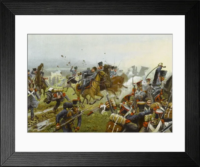 Framed Print : Battle of Leipzig Framed Print : Battle of Leipzig