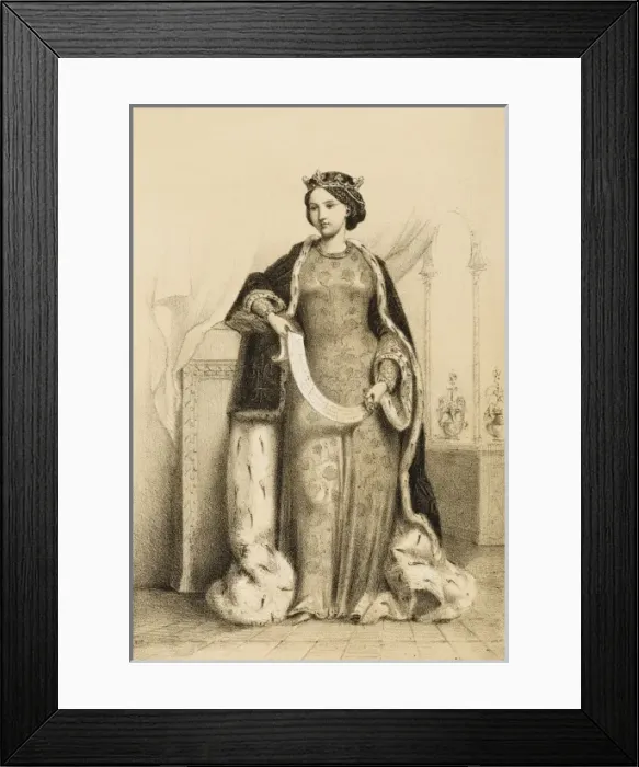 Framed Print : Marguerite De France Framed Print : Marguerite De France