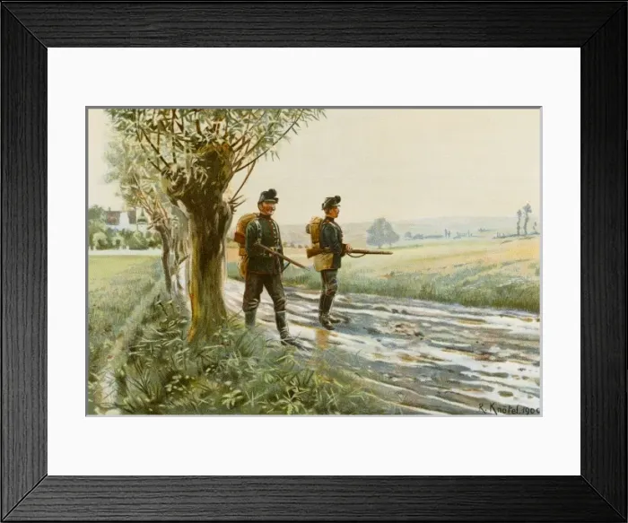 Framed Print : German Advanced Post Framed Print : German Advanced Post