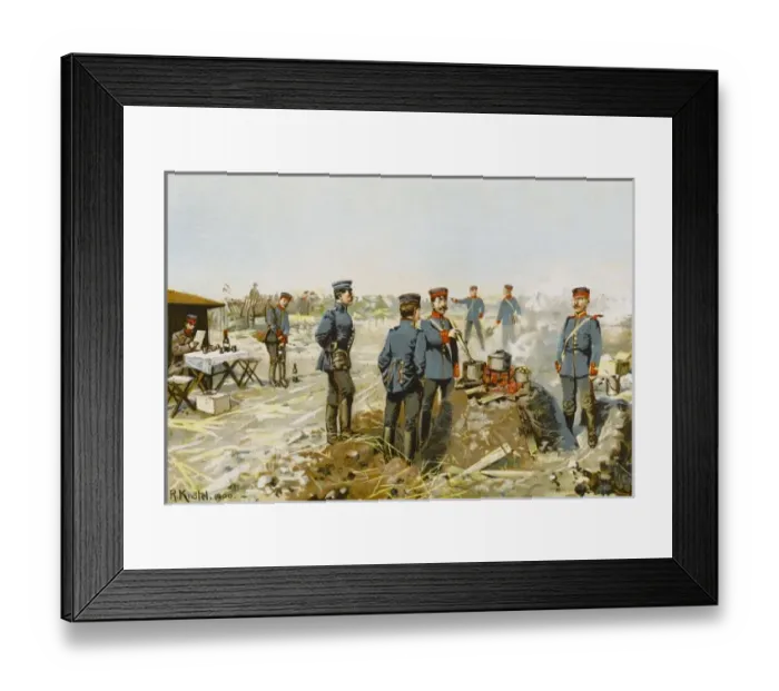 Framed Print : Bivouac on Manoeuvres Framed Print : Bivouac on Manoeuvres