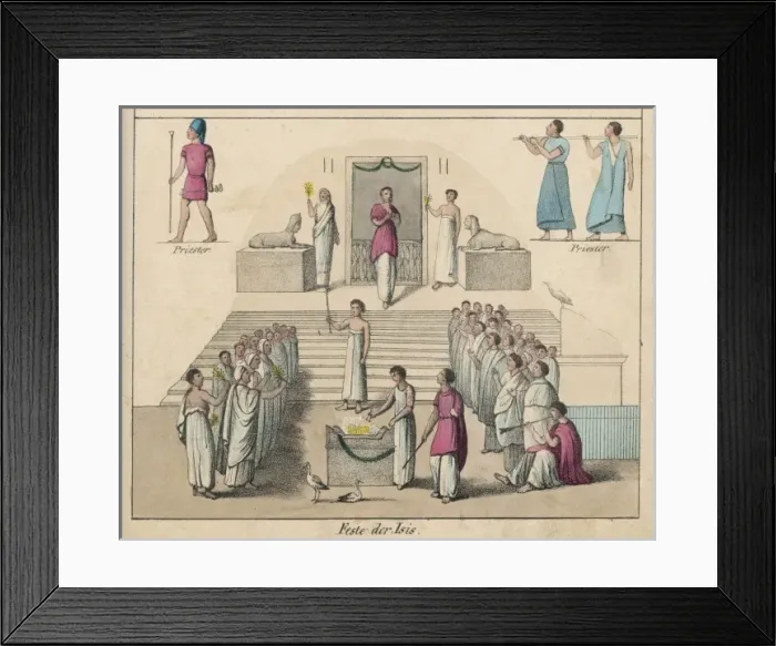 Framed Print : Festival of Isis Framed Print : Festival of Isis
