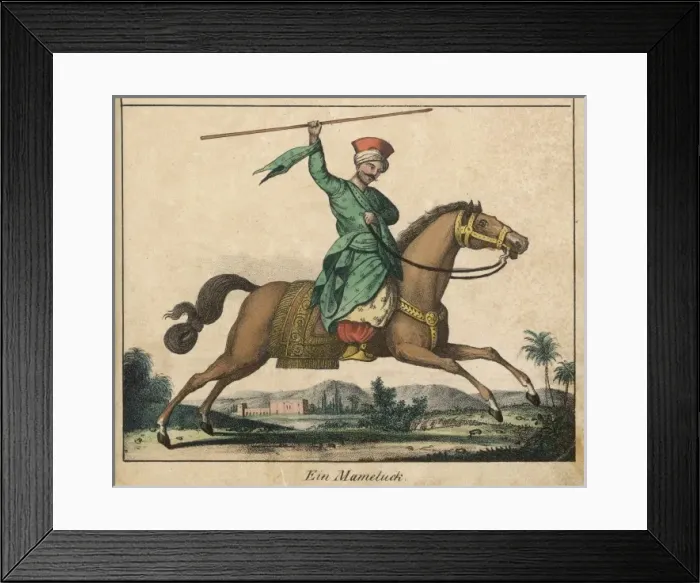 Framed Print : Mameluke Warrior Framed Print : Mameluke Warrior