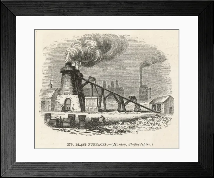 Framed Print : Blast Furnace 1 Framed Print : Blast Furnace 1