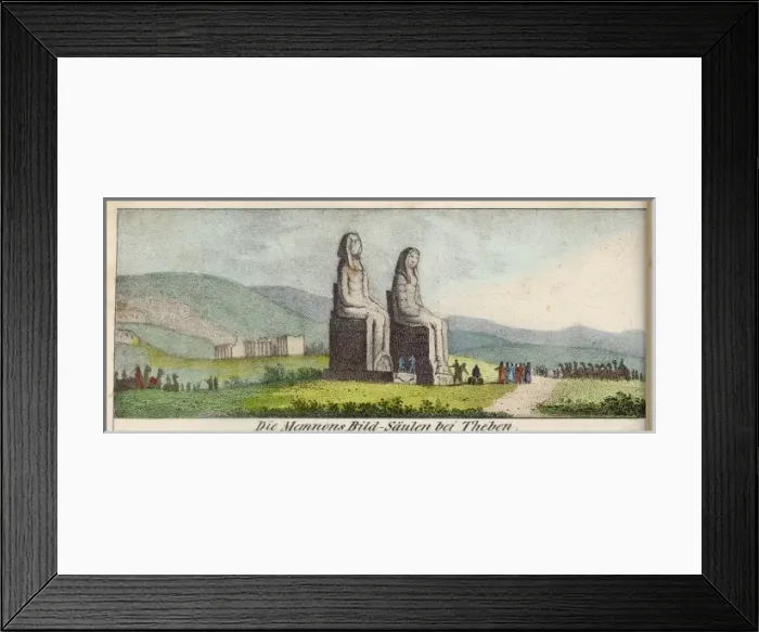 Framed Print : Statue of Memnon Framed Print : Statue of Memnon