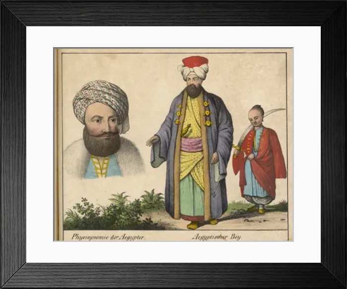 Framed Print : Egyptian Bey Framed Print : Egyptian Bey