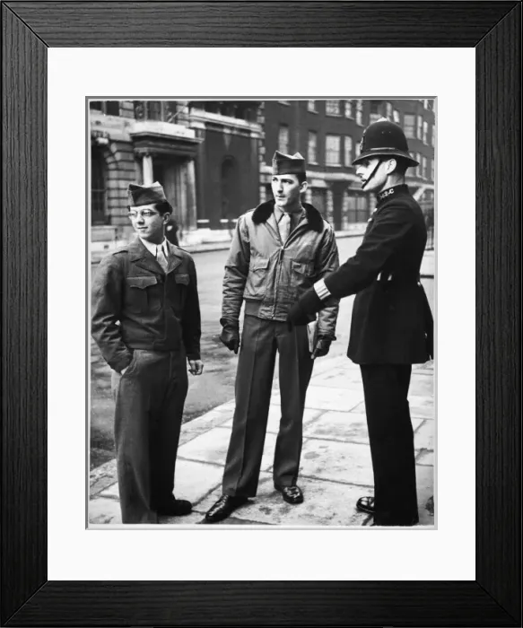 Framed Print : Police and Soldiers Framed Print : Police and Soldiers