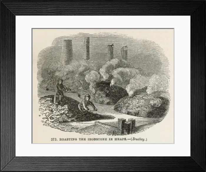 Framed Print : Roasting Ironstone 1 Framed Print : Roasting Ironstone 1