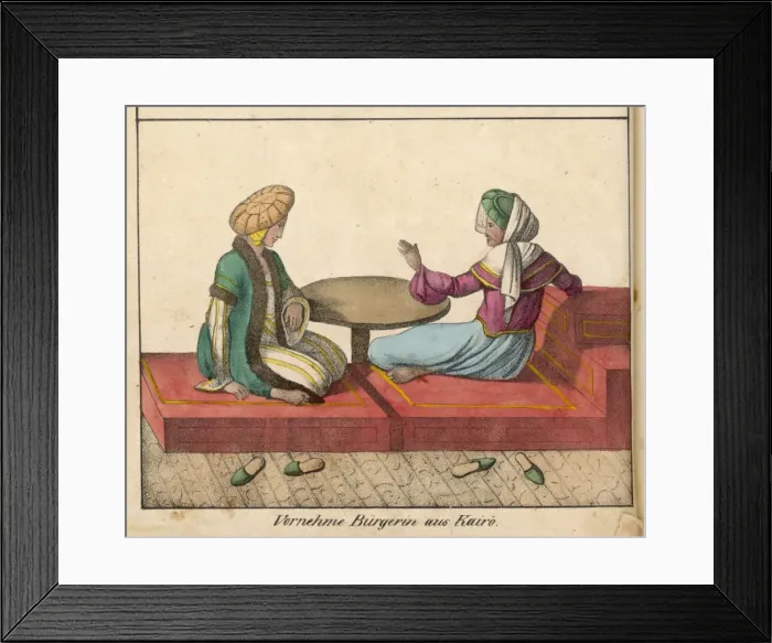 Framed Print : Egyptian Men Framed Print : Egyptian Men