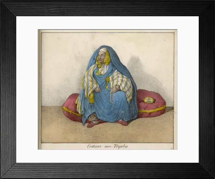 Framed Print : Woman of Tripoli Framed Print : Woman of Tripoli