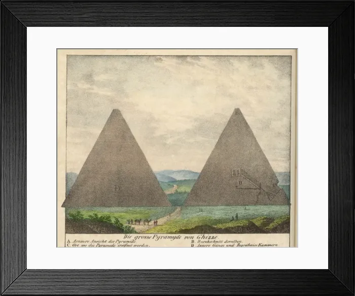 Framed Print : Pyramids of Giza Framed Print : Pyramids of Giza