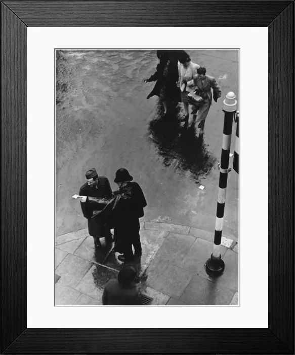 Framed Print : Police Officer & Soldier Framed Print : Police Officer & Soldier