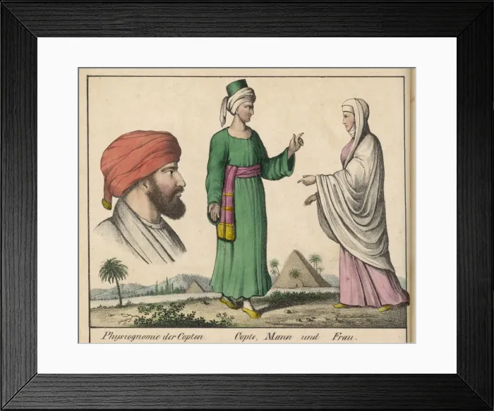Framed Print : Egypt Copts Framed Print : Egypt Copts