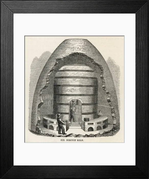 Framed Print : Biscuit Kiln Framed Print : Biscuit Kiln