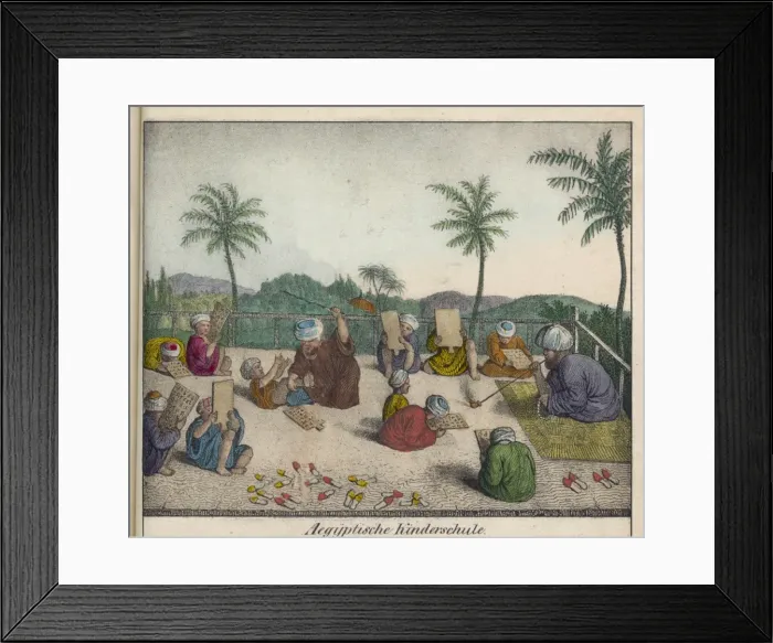 Framed Print : Egyptian School Framed Print : Egyptian School