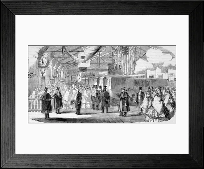 Framed Print : Opening of the South Devon and Tavistock Railway Framed Print : Opening of the South Devon and Tavistock Railway
