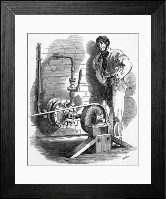 Framed Print : Galloways rotary steam engine Framed Print : Galloways rotary steam engine