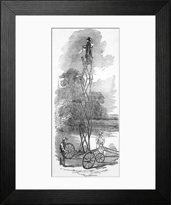 Framed Print : The patent elevator and observatory Framed Print : The patent elevator and observatory