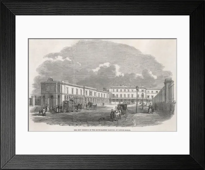 Framed Print : London Bridge Station Framed Print : London Bridge Station