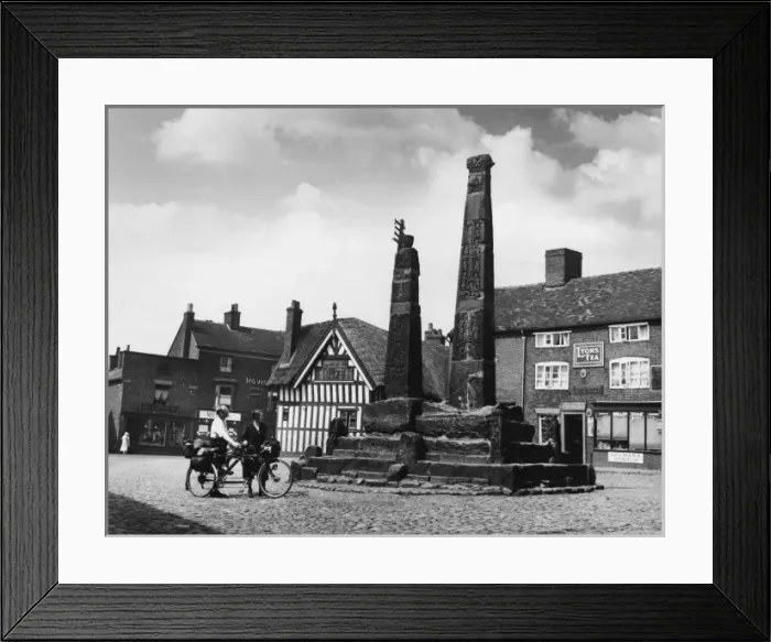 Framed Print : Sandbach Crosses Framed Print : Sandbach Crosses
