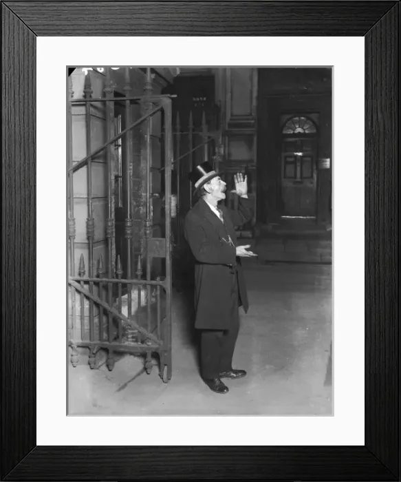 Framed Print : Beadle of Ely Place Framed Print : Beadle of Ely Place