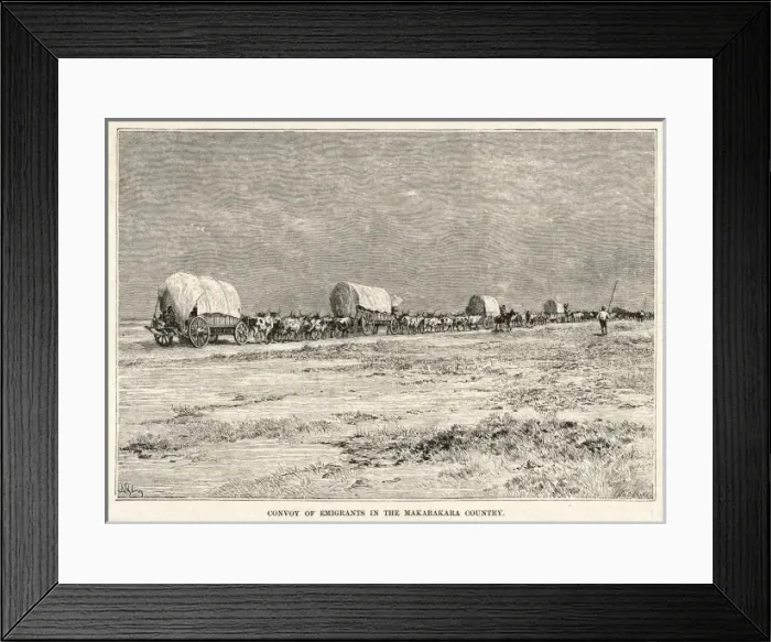 Framed Print : Settlers Bechuanaland Framed Print : Settlers Bechuanaland