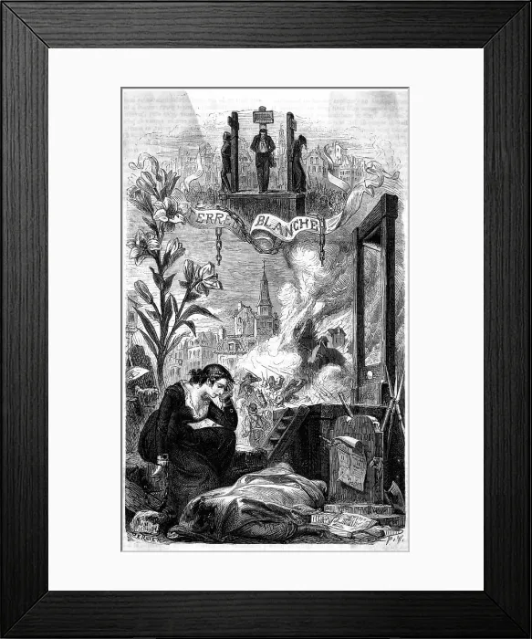 Framed Print : Terreur Blanche Framed Print : Terreur Blanche