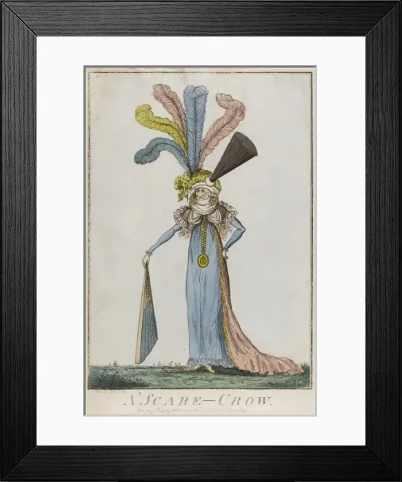 Framed Print : A scare-crow Framed Print : A scare-crow