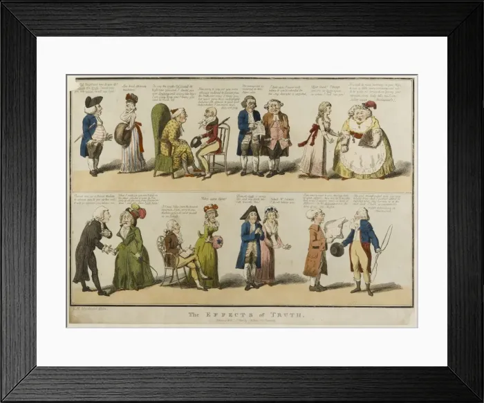 Framed Print : The Effects of Truth Framed Print : The Effects of Truth