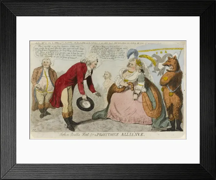 Framed Print : John Bulls hint for a profitable alliance Framed Print : John Bulls hint for a profitable alliance