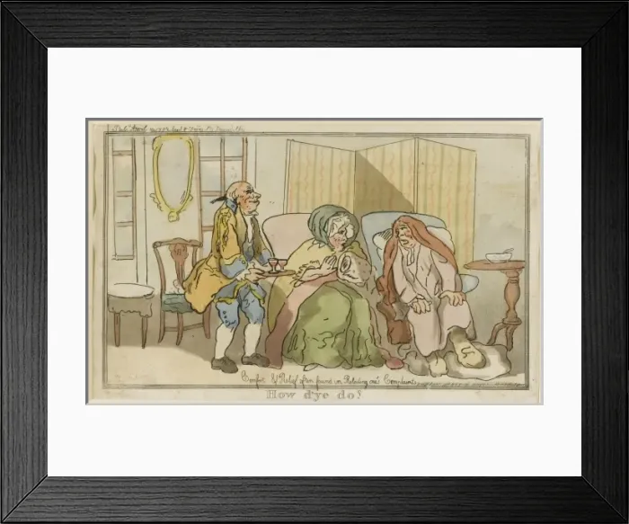Framed Print : HOW D YE DO? Framed Print : HOW D YE DO?