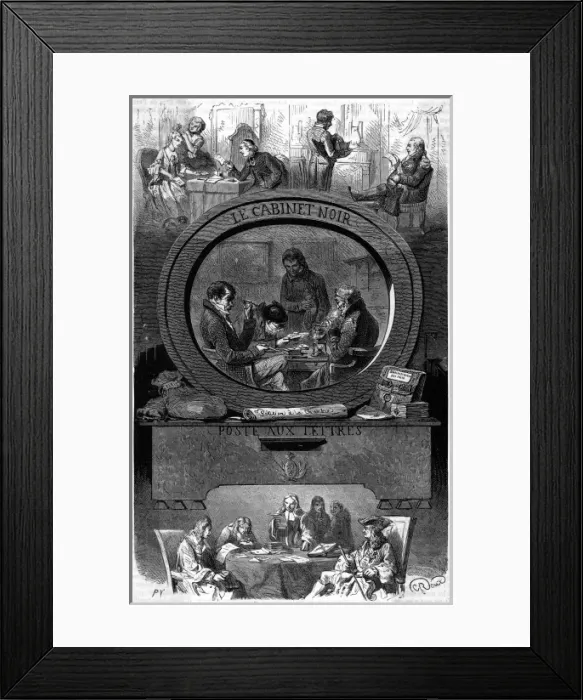 Framed Print : Cabinet Noir Framed Print : Cabinet Noir