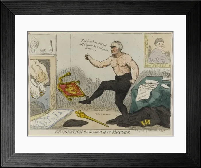Framed Print : Resignation the Greatest of all Virtues Framed Print : Resignation the Greatest of all Virtues