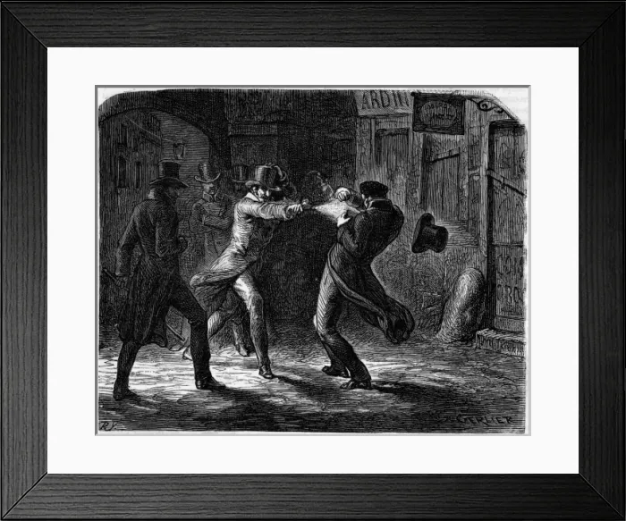 Framed Print : Capt. Ledoux Murdered Framed Print : Capt. Ledoux Murdered