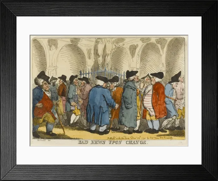 Framed Print : Bad News upon change Framed Print : Bad News upon change