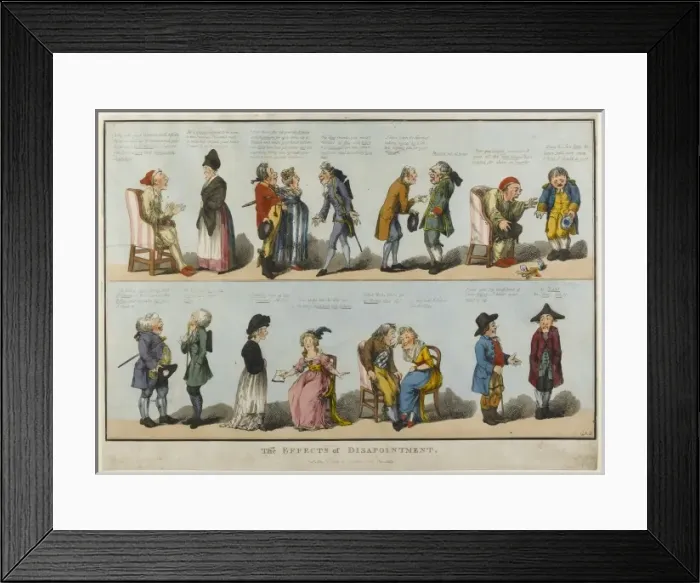 Framed Print : The Effects of Disapointment Framed Print : The Effects of Disapointment