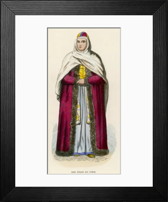 Framed Print : Racial / Russia / Siberia Framed Print : Racial / Russia / Siberia