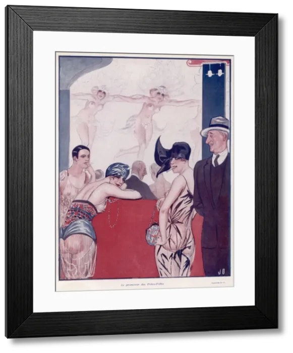 Framed Print : Paris Music Hall / 1927 Framed Print : Paris Music Hall / 1927