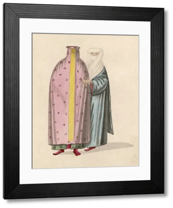 Framed Print : Racial / Turkey / Dress 1830 Framed Print : Racial / Turkey / Dress 1830