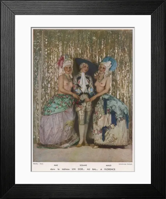 Framed Print : Folies Bergere Framed Print : Folies Bergere