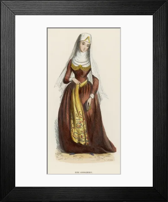 Framed Print : Racial / Russia / Georgia Framed Print : Racial / Russia / Georgia