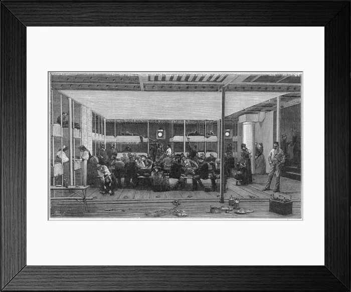 Framed Print : Steerage Passengers Framed Print : Steerage Passengers