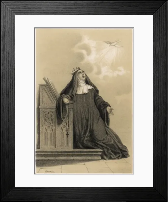 Framed Print : Jeanne De Valois, Queen Framed Print : Jeanne De Valois, Queen