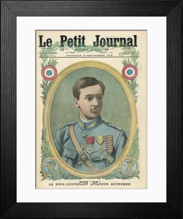 Framed Print : Guynemer in his Nieuport Framed Print : Guynemer in his Nieuport