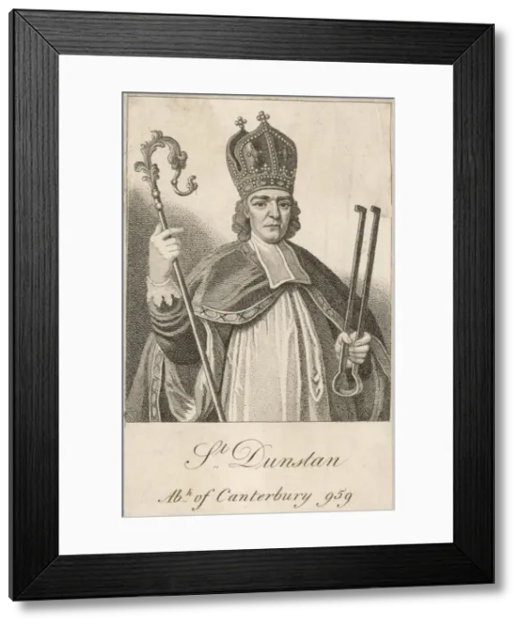 Framed Print : Dunstan, Archbishop Framed Print : Dunstan, Archbishop
