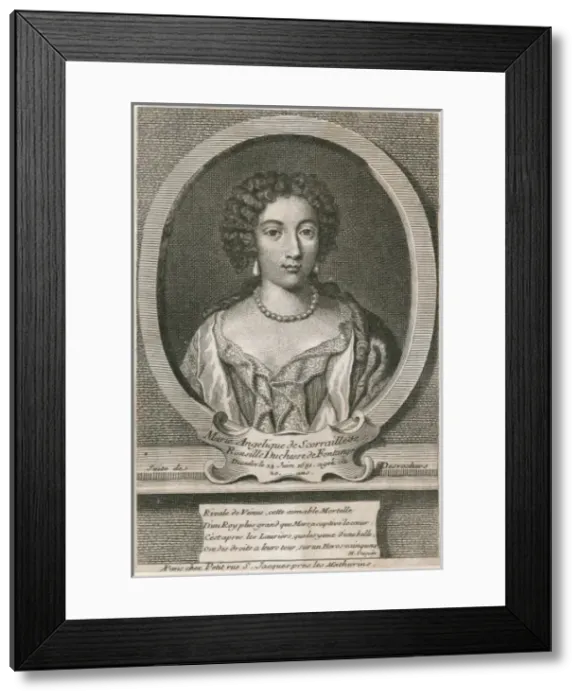 Framed Print : Marie Ange. Fontanges Framed Print : Marie Ange. Fontanges