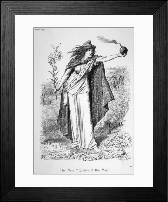 Framed Print : The New Queen of the May Framed Print : The New Queen of the May